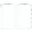 Day-Timer® Classic January 2027 – December 2027 Two Page Per Month Planner Refill, Loose-Leaf, Portable Size, 3 3/4" x 6 3/4" thumbnail images 3 of 4