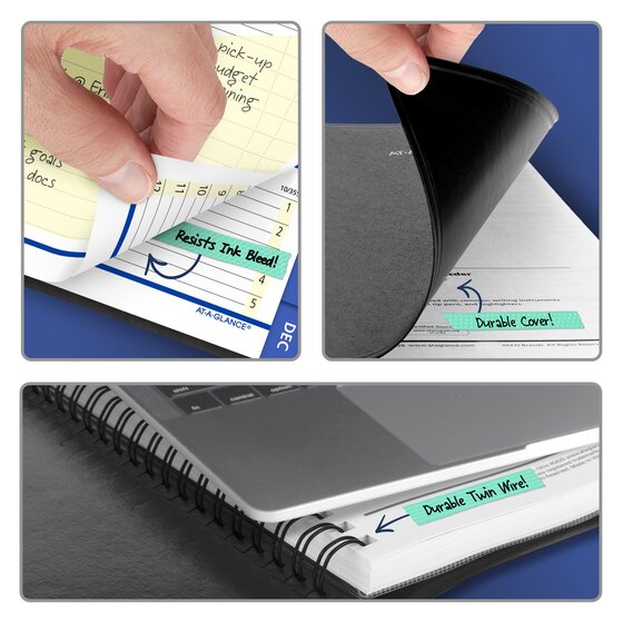 【vacant】Monthly Book 7冊まとめ売り AT-A-GLANCE® QuickNotes® 2027 Weekly Monthly Appointment Book