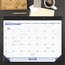 AT-A-GLANCE® 2027 Monthly Desk Pad Calendar, Blue and Gray, Standard, 21 3/4" x 17" thumbnail images 2 of 6