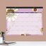 AT-A-GLANCE® 2027 Paper Flowers Monthly Desk Pad Calendar, Standard, 21 3/4" x 17" thumbnail images 5 of 7