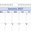 AT-A-GLANCE® QuickNotes® 2027 Monthly Desk Wall Calendar, Medium, 12" x 17" thumbnail images 4 of 4