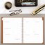 AT-A-GLANCE® Signature Collection 2027 Weekly Monthly Planner, Brown, Large, 8 1/2" x 11" thumbnail images 2 of 8