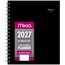 Mead® Basic 2027 Weekly Monthly Planner, Black, Medium, 7" x 9" thumbnail images 1 of 8