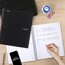 Five Star® Spiral Notebook Plus Study App, 3 Subject, Wide Ruled, 8" x 10 1/2", Black thumbnail images 2 of 5