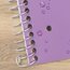 Five Star® Spiral Notebook Plus Study App, 1 Subject, College Ruled, 8 1/2" x 11", Amethyst Purple thumbnail images 5 of 5