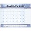 AT-A-GLANCE® 2027 Monthly Desk Pad Calendar, Slate Blue, Standard, 21 3/4" x 17" thumbnail images 1 of 5