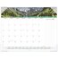 AT-A-GLANCE® 2027 Panoramic Landscape Monthly Desk Pad, Standard, 21 3/4" x 17" thumbnail images 1 of 6