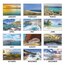AT-A-GLANCE® 2027 Panoramic Seascape Monthly Desk Pad, Standard, 21 3/4" x 17" thumbnail images 3 of 6