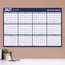 AT-A-GLANCE® 2027 Horizontal Reversible Erasable Yearly Wall Calendar, Red and Blue, Extra Large, 48" x 32" thumbnail images 2 of 5