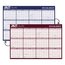 AT-A-GLANCE® 2027 Horizontal Reversible Erasable Yearly Wall Calendar, Red and Blue, Extra Large, 48" x 32" thumbnail images 4 of 5