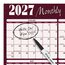 AT-A-GLANCE® 2027 Horizontal Reversible Erasable Yearly Wall Calendar, Red and Blue, Extra Large, 48" x 32" thumbnail images 5 of 5