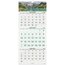 AT-A-GLANCE® 2027 Scenic Three Month Wall Calendar, Large, 12" x 27" thumbnail images 1 of 4