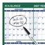 AT-A-GLANCE® 2027 Vertical Reversible Erasable Yearly Wall Calendar, Extra Large, 32" x 48" thumbnail images 5 of 5