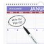 AT-A-GLANCE® 2027 Erasable Monthly Wall Calendar, Medium, 12" x 17" thumbnail images 3 of 4