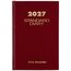 AT-A-GLANCE® Standard Diary® 2027 Daily Reminder, Red, Small, 5" x 7 1/2" thumbnail images 1 of 6