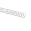 GBC Color Coil Binding Spines, 11 mm, White, 100 Pack thumbnail images 1 of 2