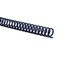 GBC Color Coil Binding Spines, 10 mm, Navy, 100 Pack thumbnail images 1 of 2