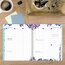 AT-A-GLANCE® Wild Washes 2027 Weekly Monthly Appointment Book Planner, Teal, Large, 8 1/2" x 11" thumbnail images 2 of 8