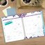 AT-A-GLANCE® Wild Washes 2027 Weekly Monthly Appointment Book Planner, Teal, Large, 8 1/2" x 11" thumbnail images 3 of 8