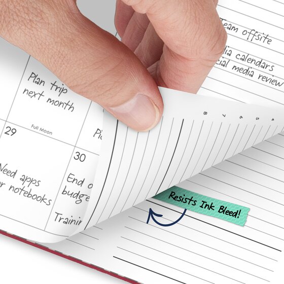 AT-A-GLANCE® Harmony 2027 Hardcover Daily Monthly Planner, Berry
