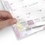 AT-A-GLANCE® Watercolors 2027 Monthly Desk Pad Calendar, Compact, 17 3/4" x 11" thumbnail images 4 of 7