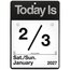AT-A-GLANCE® 2027 “Today Is” Daily Wall Calendar, Small, 6" x 6" thumbnail images 3 of 5