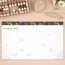 Pen+Pillar for Mead Cambridge® 2027 Monthly Desk Pad Calendar, Wildflower, Compact, 17 3/4" x 11" thumbnail images 2 of 7