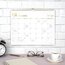 Mead Cambridge® WorkStyle® 2027 Monthly Wall Calendar, White, Medium, 15" x 12" thumbnail images 2 of 5