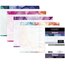 AT-A-GLANCE® Alcohol Inks Notepad Refill, Loose-Leaf, Desk Size, 5 1/2" x 8 1/2", 2 Pack thumbnail images 5 of 5