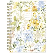 Leah Bisch™ for Mead Cambridge® 2027 Weekly Monthly Planner, Floral Rain, Small, 5 1/2" x 8 1/2".