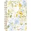 Leah Bisch™ for Mead Cambridge® 2027 Weekly Monthly Planner, Floral Rain, Small, 5 1/2" x 8 1/2". thumbnail images 1 of 9