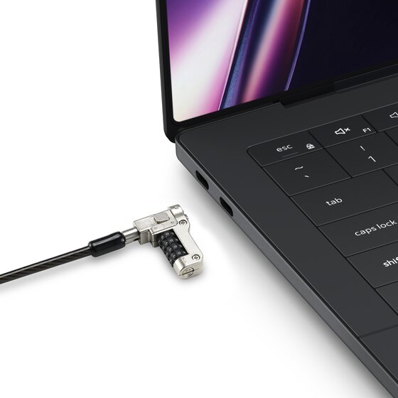 Luページ PortLock Combination Laptop Lock for Specialized USB-C® Lock Slots