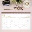 Mead Cambridge® WorkStyle® 2027 Monthly Desk Pad Calendar, Mauve, Compact, 17 3/4" x 11" thumbnail images 2 of 6