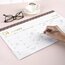 Mead Cambridge® WorkStyle® 2027 Monthly Desk Pad Calendar, Mauve, Compact, 17 3/4" x 11" thumbnail images 3 of 6