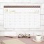 Mead Cambridge® WorkStyle® 2027 Monthly Desk Pad Calendar, Mauve, Compact, 17 3/4" x 11" thumbnail images 4 of 6