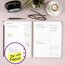 Mead Cambridge® WorkStyle® Focus 2027 Weekly Monthly Planner, Mauve, Large, 8 1/2" x 11" thumbnail images 2 of 10
