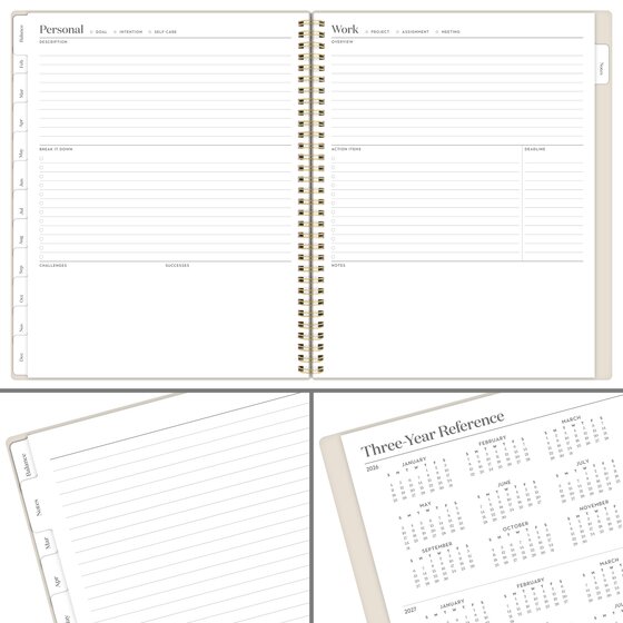 Mead Cambridge® WorkStyle® Balance 2027 Weekly Monthly Planner
