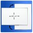 Mead® Melamine Non-Magnetic Whiteboard, 4" x 3", Aluminum Frame ​ thumbnail images 3 of 6