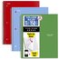 Five Star® Spiral Notebook Plus Study App, 3 Subject, College Ruled, 8 1/2" x 11", 3 Pack, Fire Red, Retro Green, Sky Blue thumbnail images 1 of 6
