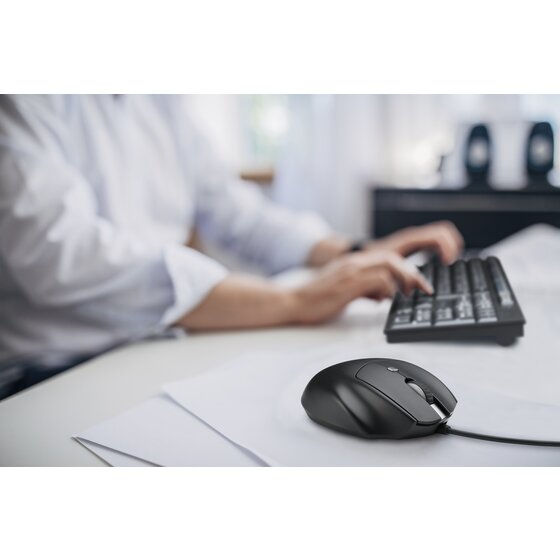 Pro Fit™ Ergo MY435 EQ Wired Mouse | Computer Mice | Laptop