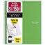 Five Star® Spiral Notebook Plus Study App, 3 Subject, Wide Ruled, 8" x 10 1/2", Retro Green thumbnail images 1 of 6