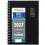 Mead® BIG PLANS 2027 Weekly Monthly Planner, Black, Small, 5 1/2" x 8 1/2" thumbnail images 1 of 8