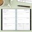 Mead® 2027 Basic Bungee Weekly Monthly Planner, Black with Blue Bungee, Small, 5 1/2" x 8 1/2" thumbnail images 2 of 9