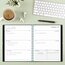 Mead® 2027 Basic Bungee Weekly Monthly Planner, Black with Blue Bungee, Large, 8 1/2" x 11" thumbnail images 2 of 9