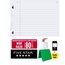 Five Star® Reinforced Filler Paper Plus Study App, Wide Ruled, 8" x 10 1/2", 80 Sheets/Pack thumbnail images 1 of 6