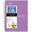 Five Star® Personal Spiral Notebook, College Ruled, 4 3/8" x 7", Amethyst Purple thumbnail images 1 of 4
