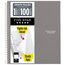 Five Star® Spiral Notebook Plus Study App, 1 Subject, Graph Ruled, 8 1/2" x 11", Gray thumbnail images 1 of 5
