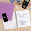 Five Star® Spiral Notebook Plus Study App, 1 Subject, College Ruled, 8 1/2" x 11", Amethyst Purple thumbnail images 2 of 5