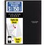 Five Star® Spiral Notebook Plus Study App, 3 Subject, College Ruled, 8 1/2" x 11", Black thumbnail images 1 of 6