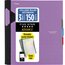 Five Star® Advance® Spiral Notebook Plus Study App, 3 Subject, College Ruled, 8 1/2" x 11", Amethyst Purple thumbnail images 1 of 6